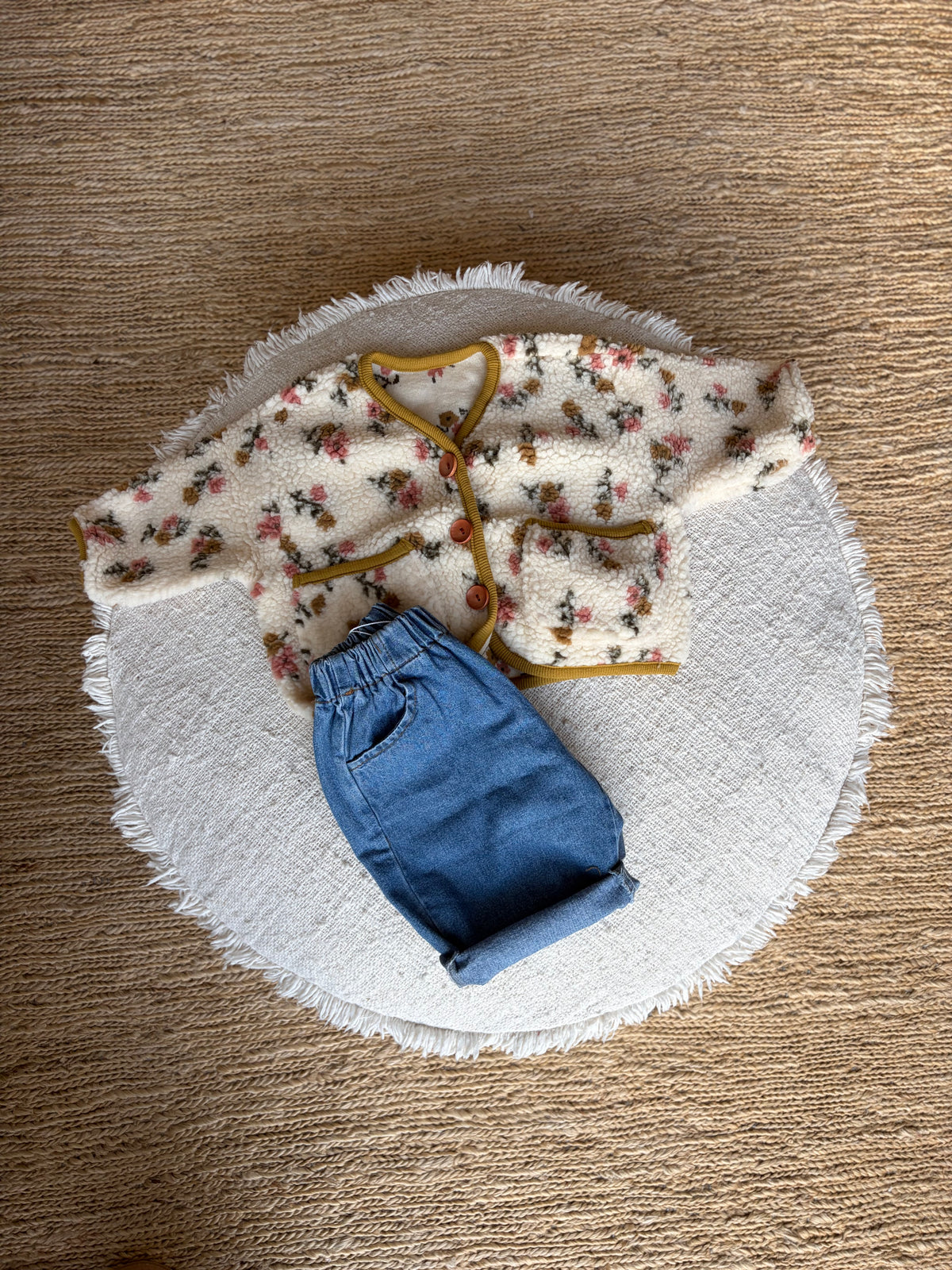 Teddy flower jacket