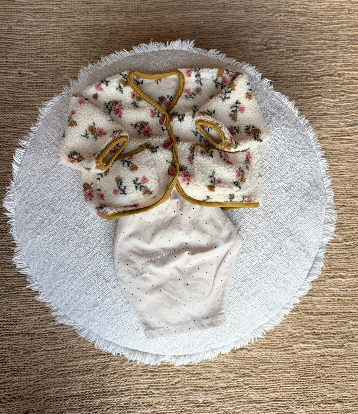 Teddy flower jacket