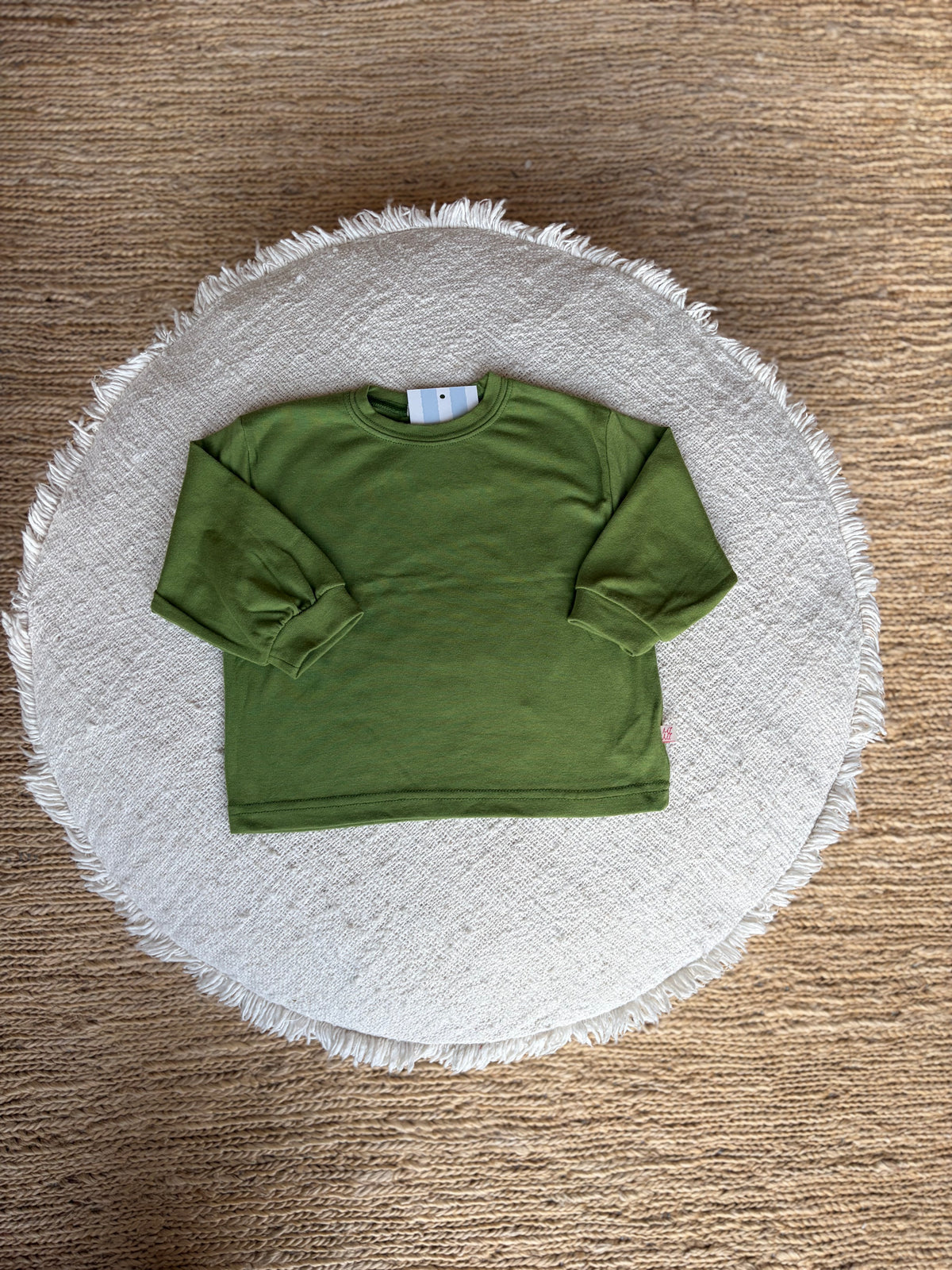 Green baby longsleeve