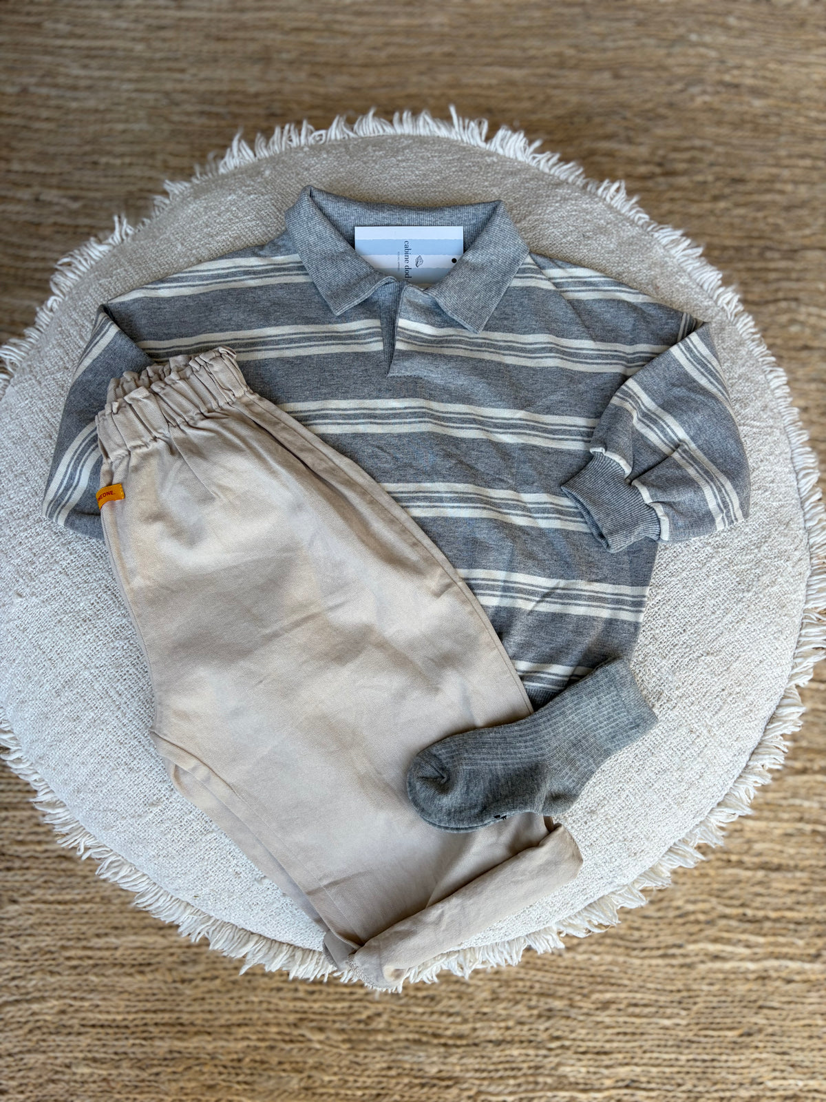 Polo sweater grey