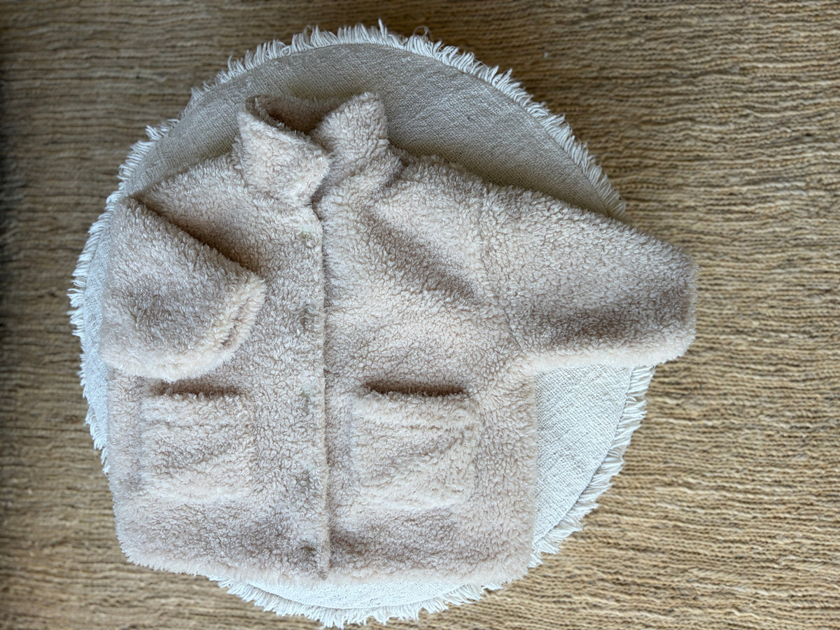 Oversize teddy coat
