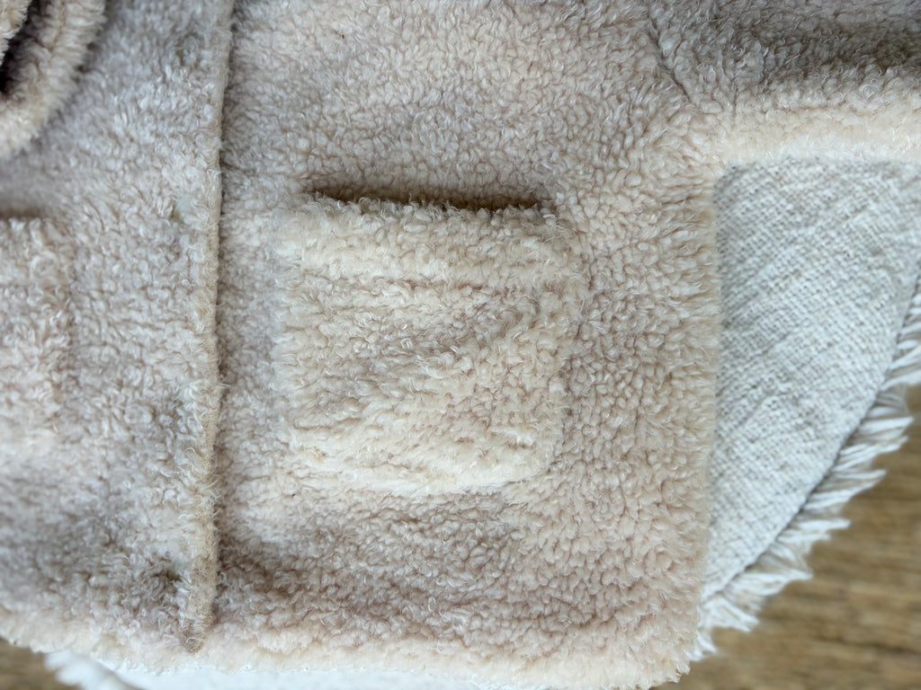 Oversize teddy coat