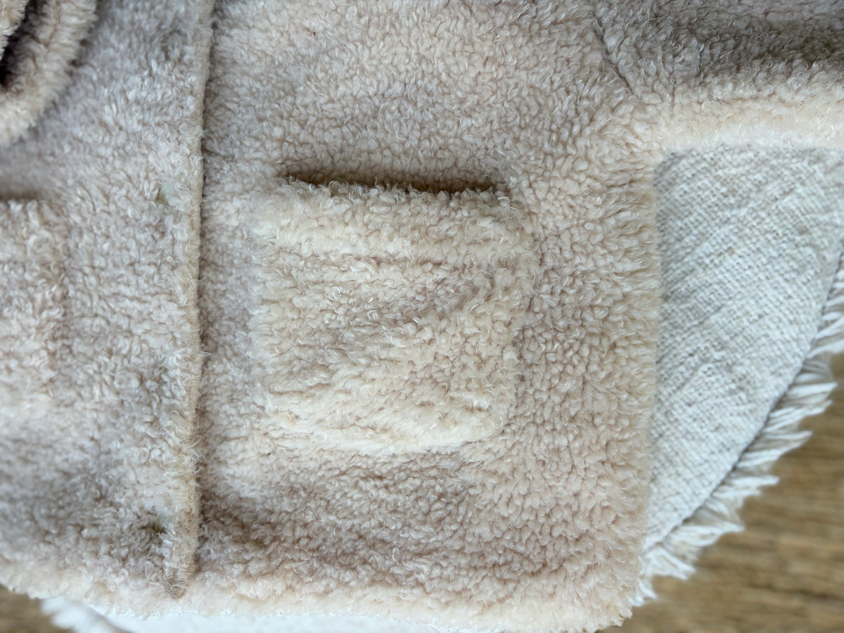 Oversize teddy coat