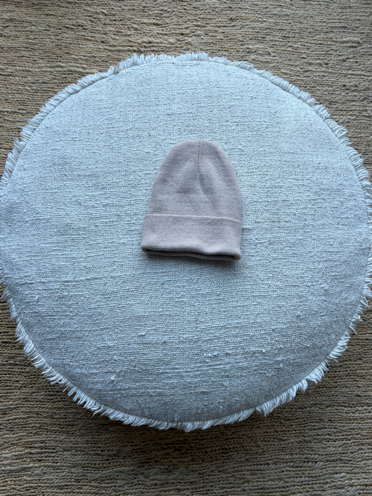 Mommy beige beanie