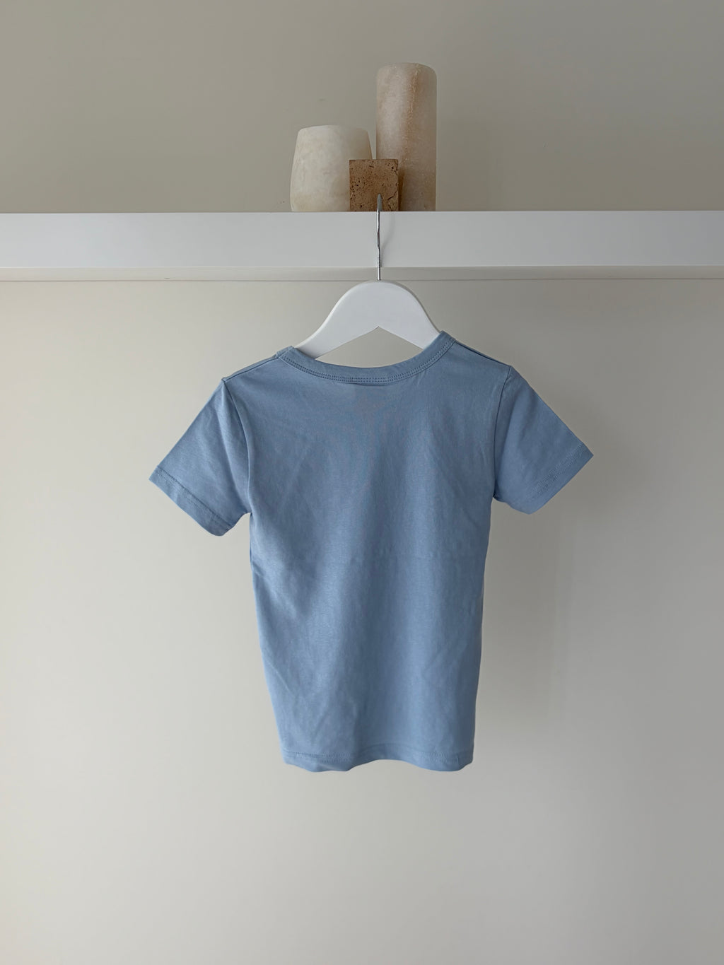 Baby blue long tee