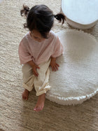 Baggy ivory pants - soft & relaxed fit