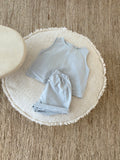Louise check split top